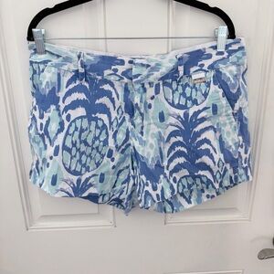 Lilly Pulitzer Callahan Shorts 10 | Tropi Call Me Serene Blue